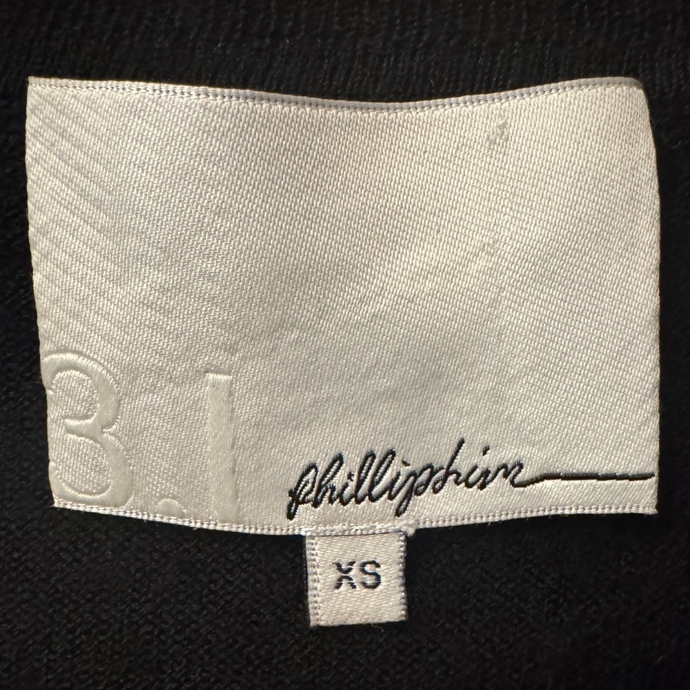 3.1 Phillip Lim Sequin Detailed Cardigan  Black XS - Picture 2 of 7